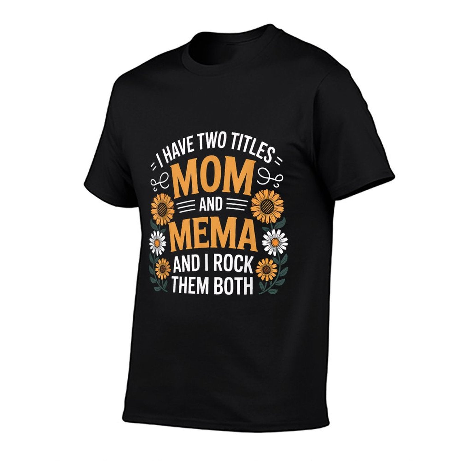 Mom And Mema Floral Mothers Day Gift T-Shirt