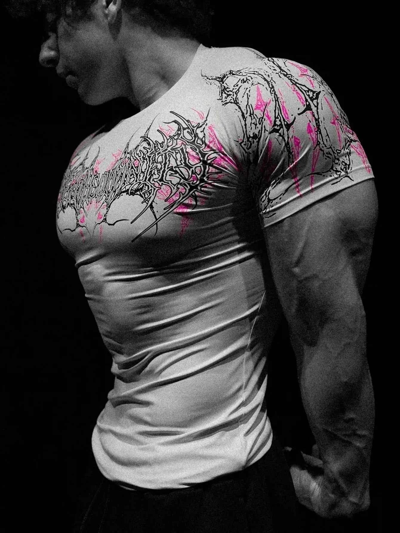 Men's Quick Dry Compression Gym T-shirt